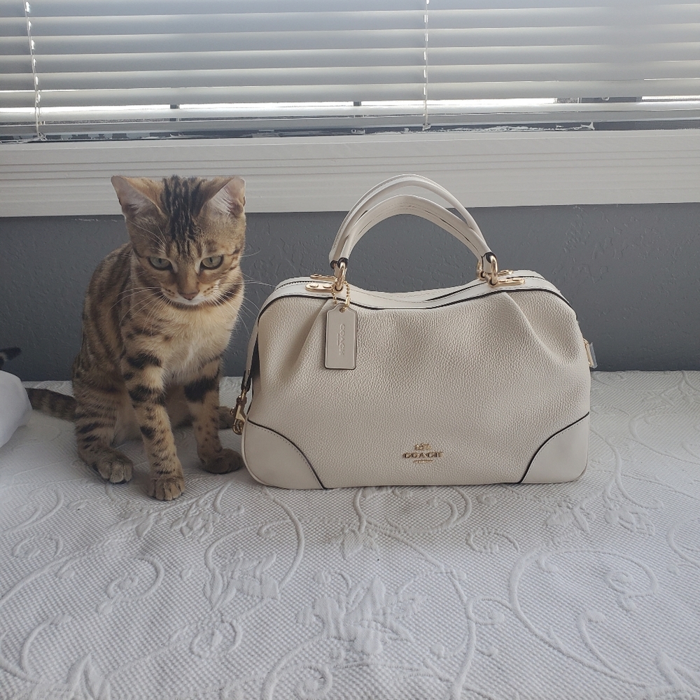Authentic NWOT's Coach Satchel w/ protective case